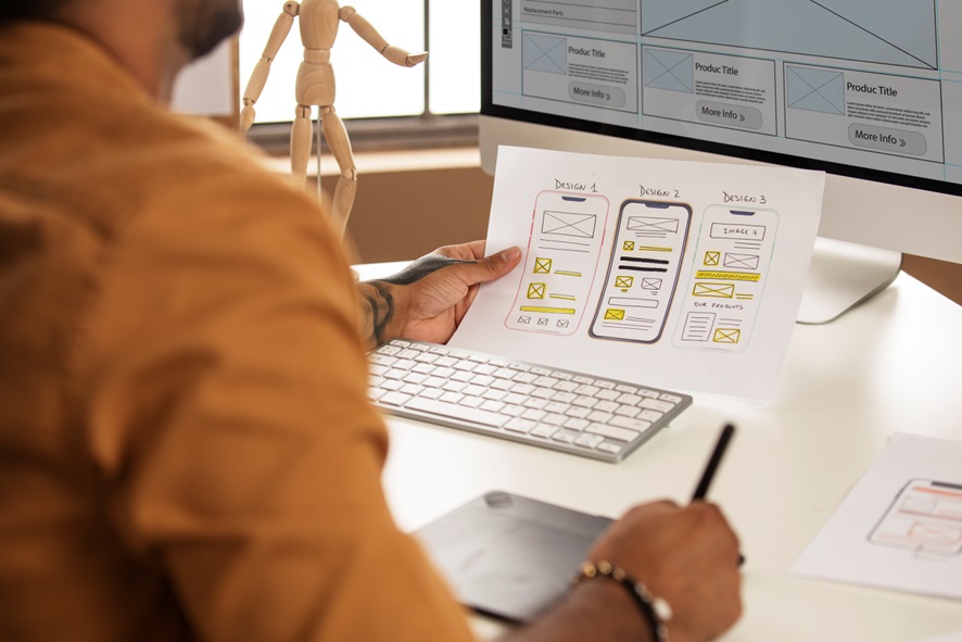 Design atraente e responsivo