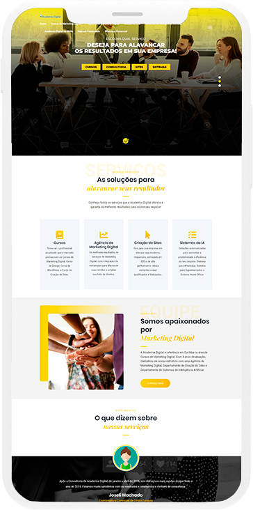 Vantagens de realizar seu site conosco